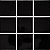 PISO ELIZABETH LUX 10X10 NEGRO - Imagem 1