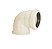 JOELHO 90 BRANCO C/ANEL LABIAL P/ ESGOTO 40X38M - Imagem 1