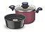 CONJUNTO ALUMINIO P/PUDIM PARIS VERMELHO 2PC - Imagem 2