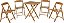 CONJUNTO MOVEIS MADEIRA TECA BEER INCOLOR 5PCS - Imagem 1