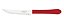 FACA CHURRASCO 4 INOX LEME VERMELHA - Imagem 2