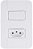 INTERRUPTOR SIMPLES TOMADA 2P+T 20A/250V TABLET BR - Imagem 2