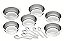 JOGO ACO INOX P/ SOBREMESA 12 PCS - Imagem 2