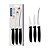 JOGO FACAS INOX 3 PCS PLENUS PRETO 23498/012 - Imagem 2