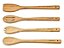 JOGO TALHERES BAMBOO 4PCS - Imagem 1