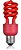 LAMPADA TASCHIBRA FLUOR.ESP.VERMELHA 26W - Imagem 2