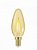 LAMP LED FILAMENTO VINT VELA B35 AMB E14 C/ADP E27 - Imagem 1