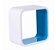 NICHO PLASTICO QUADR.36CM BC/AZUL - Imagem 2