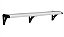 PRATELEIRA MULT.SUP.PRETO 40X20CM - Imagem 1