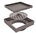 RALO OCULTO QUADRADO UNIVERSAL 15X15 CZ - Imagem 2