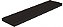 PRATELEIRA TENDENZA 4X25X60CM PRETO MDF - Imagem 2