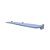 PRATELEIRA C/SUPORTE KIDS 1,5X25X80 AZUL SERENITY - Imagem 2
