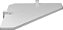 PRATELEIRA DE CANTO KIDS 1,5X35X35 BRANCO - Imagem 1