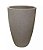 VASO CONICO MODERNO 53CM MARMORE JAPI - Imagem 2