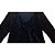 Blusa de Veludo Molhado Preta Tamanho G2 Plus Size - Imagem 4