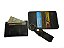 Kit Porta Cartão + Chaveiro + Porta Cartão Slim - Couro cor Oil Taupé - Imagem 2