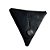 P. Niquel Fv ( Triangulo ) Cor Preto fosco  - Couro Legítimo - Imagem 1