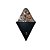 P. Niquel Fv ( Triangulo ) Cor Preto  - Couro Legítimo - Imagem 2
