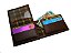 Carteira Unisex Pequena - Couro Legítimo - Pinhão liso - Imagem 2