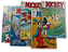 MICKEY nºs 156, 166, 180, 186 E 193 - ANOS 1965 A 1968 - ED ABRIL - Imagem 1