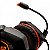 Headset Gamer Scorpion Com Fio Microfone Articulado e Led Rgb Vermelho - Gh-x1000 - Imagem 4