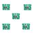 Kit 5  Mini Amplificador Digital Pam8403 3W Classe D Hw-104 - Imagem 1