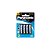 Cartela 4 Pilhas Panasonic Super Hyper AA  Comum Peq. 1.5V - Imagem 1