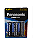 Cartela 8 Pilhas Panasonic Super Hyper AA Comum Peq. 1.5V - Imagem 1