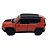 Miniatura Jeep Renegade Welly 1:34 Metal Laranja Teto Preto Laranja - Imagem 7