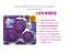 Bloco Sanitário Caixa Acoplada Novo Frescor Lavanda 3 Unid - Lavanda - Imagem 3