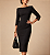 Vestido Evilyn - Preto - Imagem 1