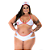 Fantasia Plus Size Médica Hot Pimenta Sexy - Imagem 1