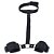 Kit Sado Algema Pulso E Pescoço Sexy Import - Imagem 1