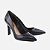 Arezzo Scarpin Couro Preto - Imagem 2