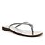 Arezzo Rasteira Prata Tiras Flip Flop - Imagem 1