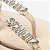Schutz Rasteira Crystal Logo Bege - Imagem 3