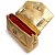 Schutz Bolsa 944 Grande Couro Dourado - Imagem 2