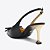 Schutz Scarpin Salto Medio Couro Preto - Imagem 4