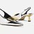 Arezzo Scarpin Prata Bico Fino Slingback - Imagem 2