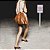 Schutz Bolsa Grande Shopping Lessie Marrom - Imagem 3