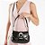 Schutz Bolsa Couro Tiracolo Media Texas Preta - Imagem 4
