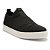 Arezzo Tênis Slip On Preto Tecido Elásticos - Imagem 1