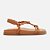 Arezzo Papete Couro Custom Anklet Marrom - Imagem 3