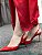 Schutz Scarpin Vermelho Verniz Salto Fino - Imagem 2