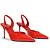 Schutz Scarpin Vermelho Verniz Salto Fino - Imagem 3