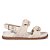 Schutz Papete Kareena Knot Sporty Couro Branca - Imagem 1