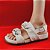 Schutz Papete Kareena Knot Sporty Couro Branca - Imagem 2