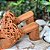 Schutz Mule Salto Medio Marrom Handmade - Imagem 2