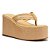Schutz Chinelo Plataforma Bold II Bege - Imagem 1
