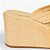Schutz Chinelo Plataforma Bold II Bege - Imagem 4